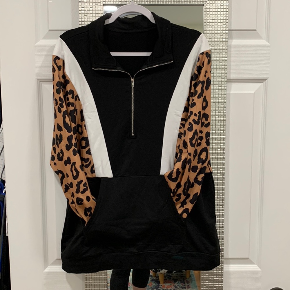 1/4 zip pop over